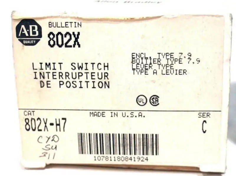 Allen-Bradley 802X-H7