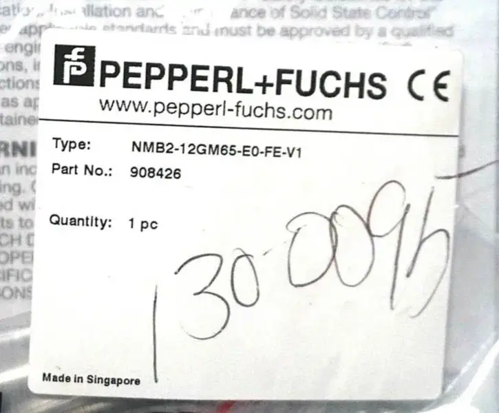 PEPPERL FUCHS NMB2-12GM65-E0-FE-V1