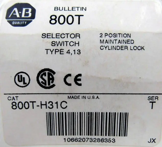 Allen-Bradley 800T-H31C