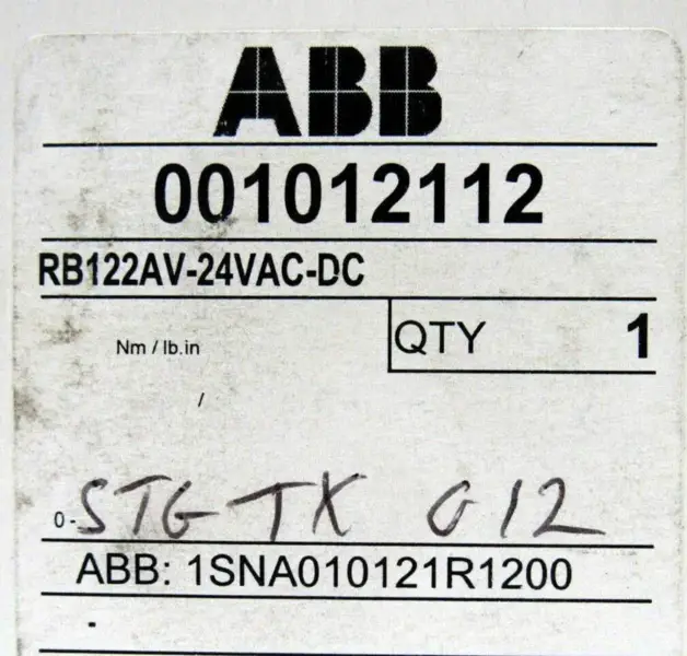 ABB RB122AV-24VAC-DC