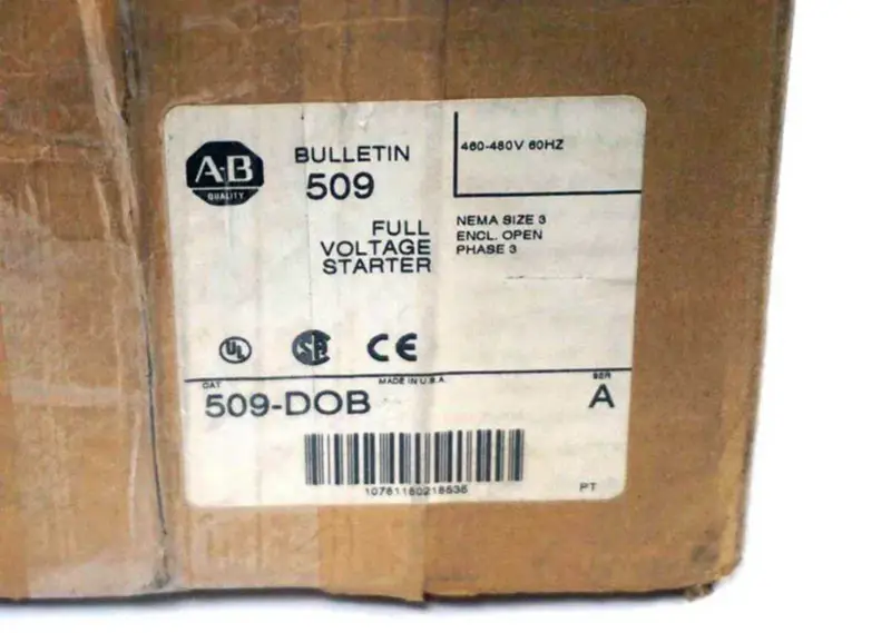Startér Allen-Bradley 509-DOB