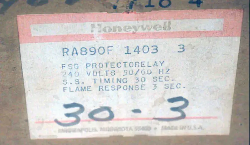 Honeywell RA890F-1403