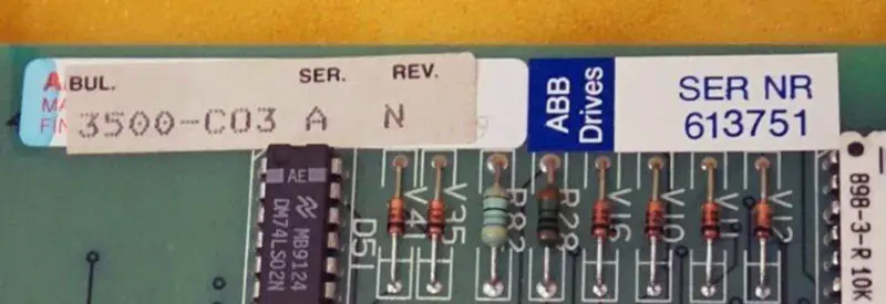 Allen-Bradley 3500-C03
