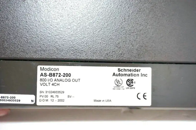 SCHNEIDER ELECTRIC MODICON AS-B872-200