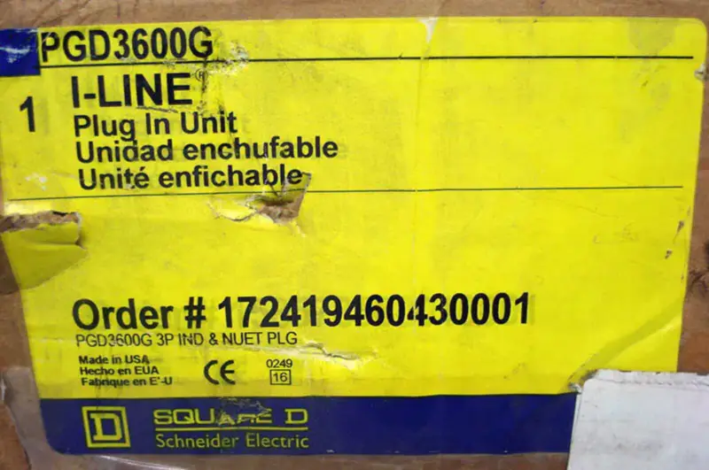 Square D PGD3600G