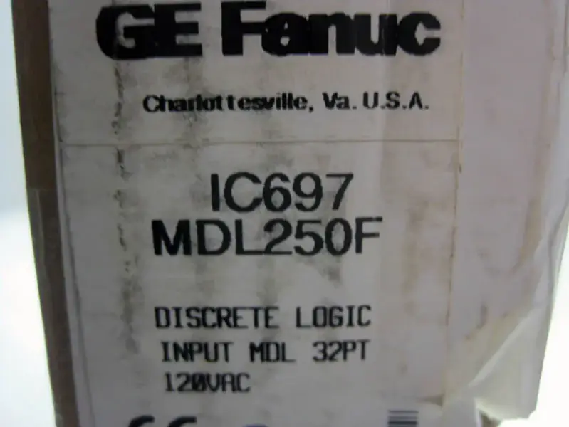 GE FANUC IC697MDL250F