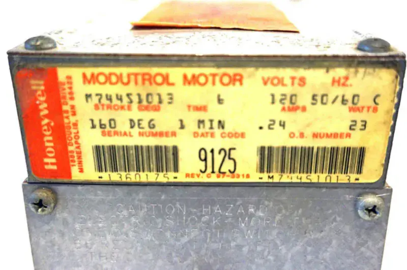 Honeywell M744S1013