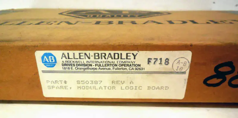 Allen-Bradley S50387