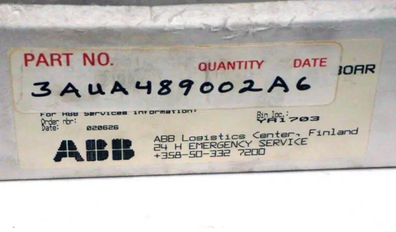 ABB 3AUA489002A6
