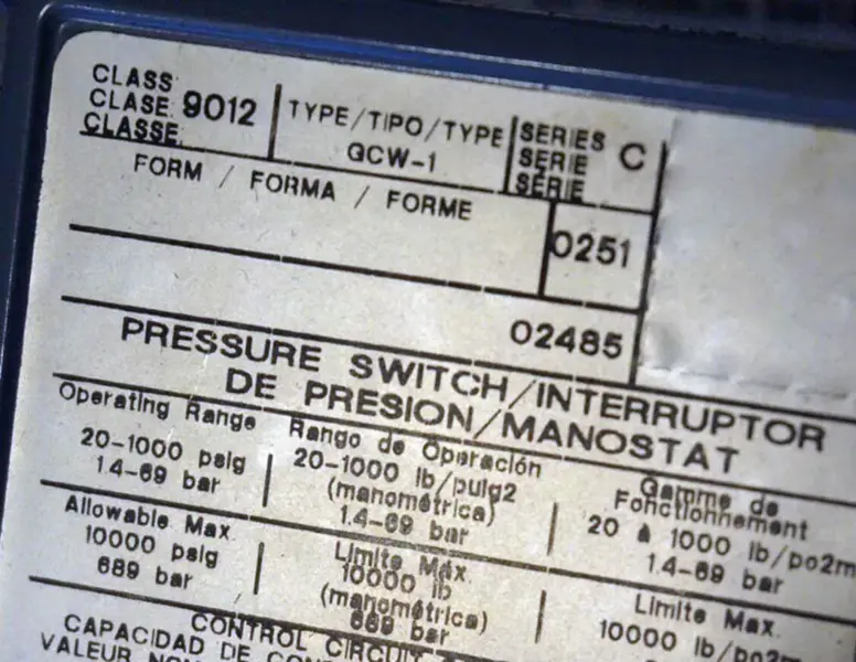 Square D 9012GCW-1