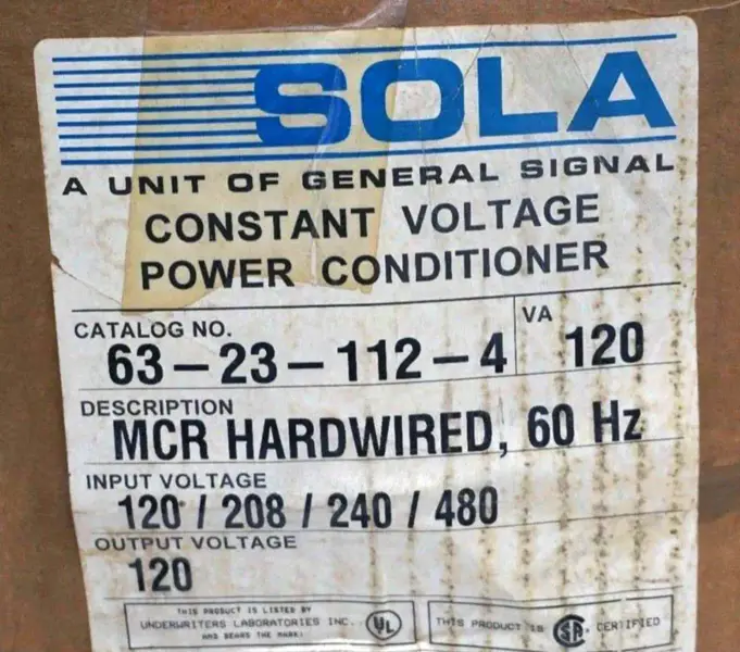 SOLA 63-23-112-4