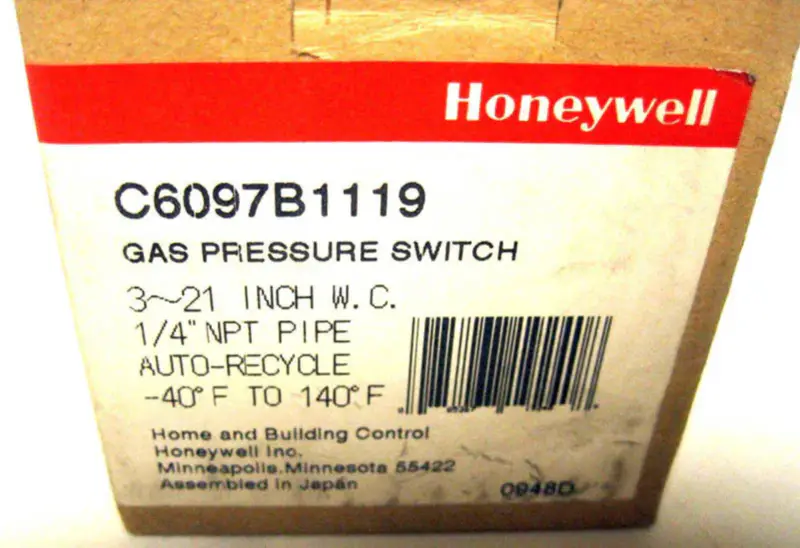 Honeywell C6097B1119