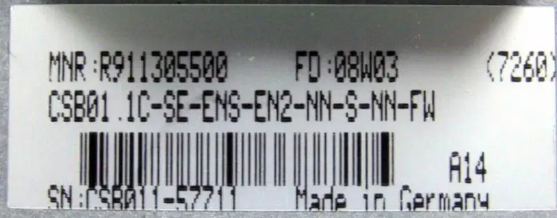 REXROTH R911305500