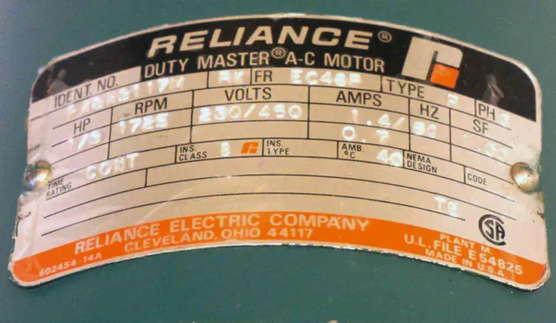 Reliance Electric P48H3117M