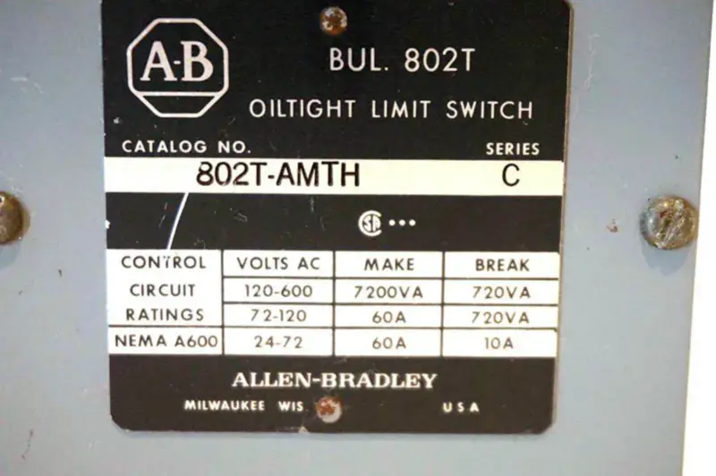 Allen-Bradley 802T-AMTH