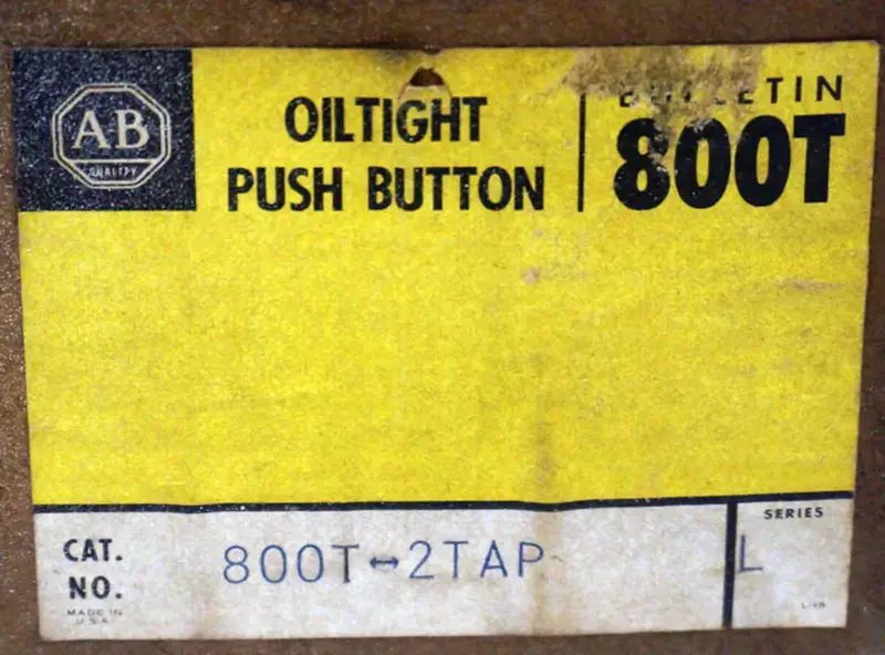 Allen-Bradley 800T-2TAP