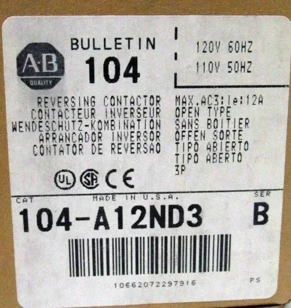 Allen-Bradley 104-A12ND3