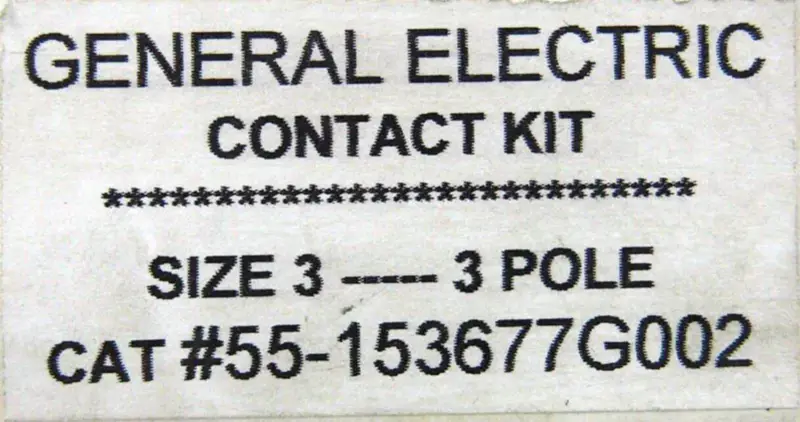 GENERAL ELECTRIC 55-153677G002