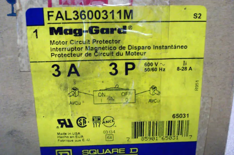 Square D FAL3600311M
