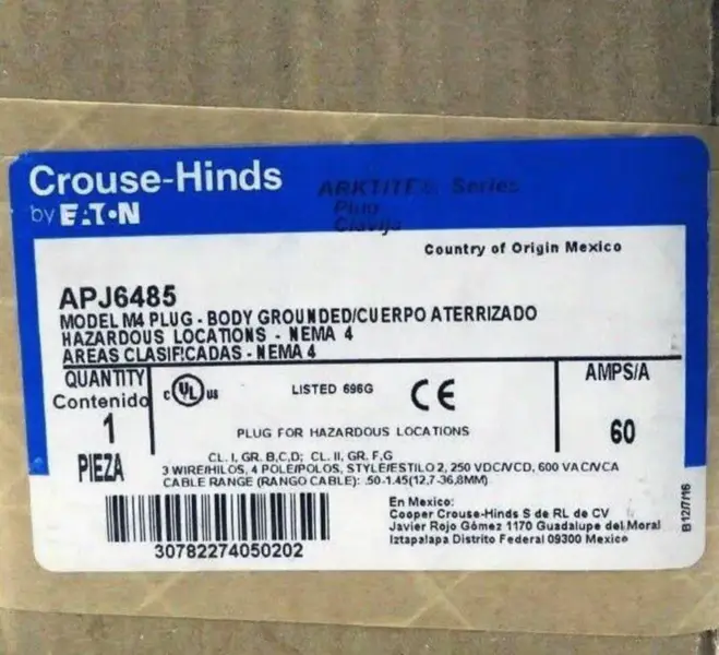 CROUSE HINDS APJ6485