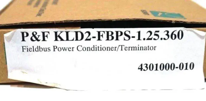PEPPERL & FUCHS KLD2-FBPS-1.25.360