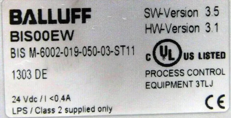 BALLUFF BIS00EW