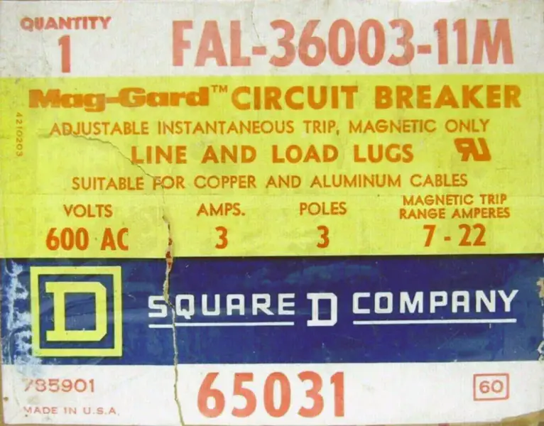 SQUARE D FAL-36003-11M