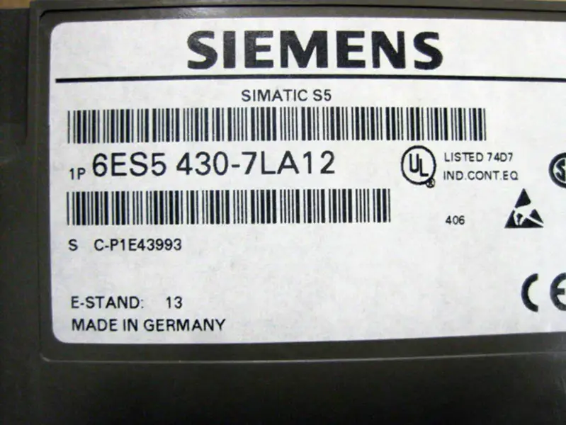 Siemens 6ES5-430-7LA12