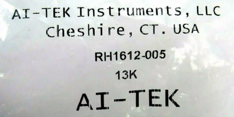 AI-TEK INSTRUMENTS RH1612-005 Rychlostní sonda