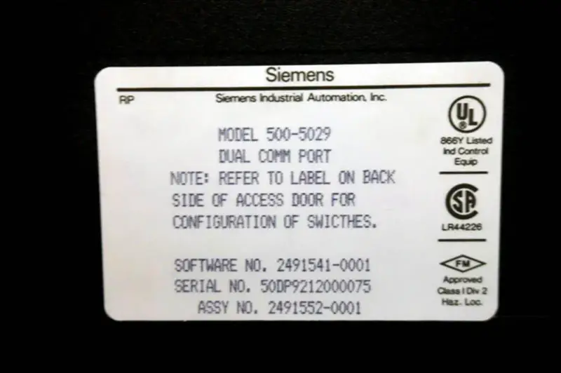 Siemens 500-5029