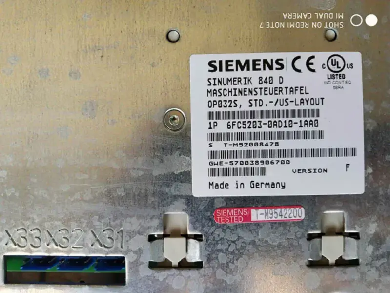 Siemens 6FC5203-0AD10-1AA0