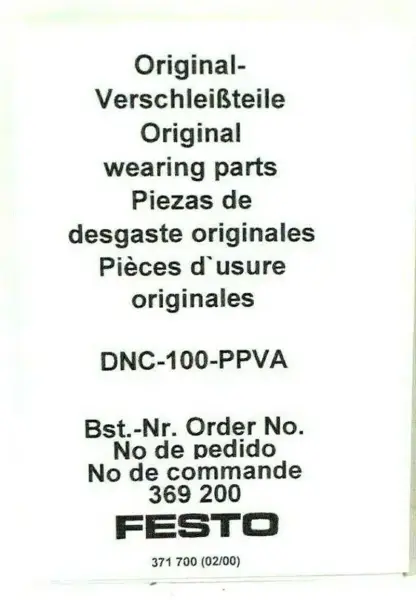 FESTO DNC-100-PPVA