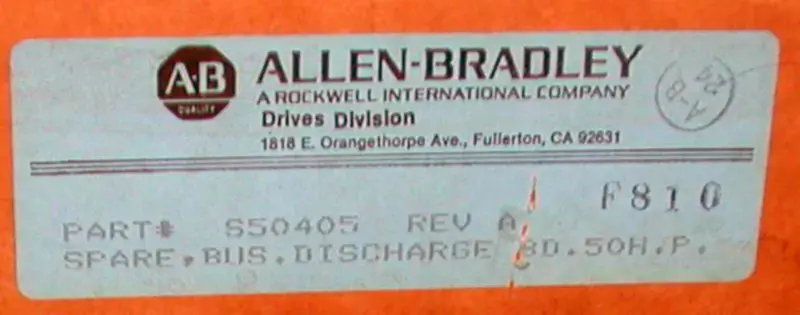 Allen-Bradley S50405