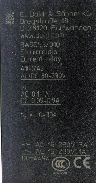 DOLD & SOHNE BA9053/010