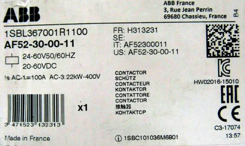 ABB AF52-30-00-11 PLC module