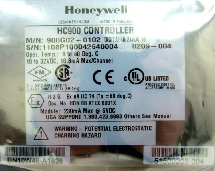 HONEYWELL 900G02-0102