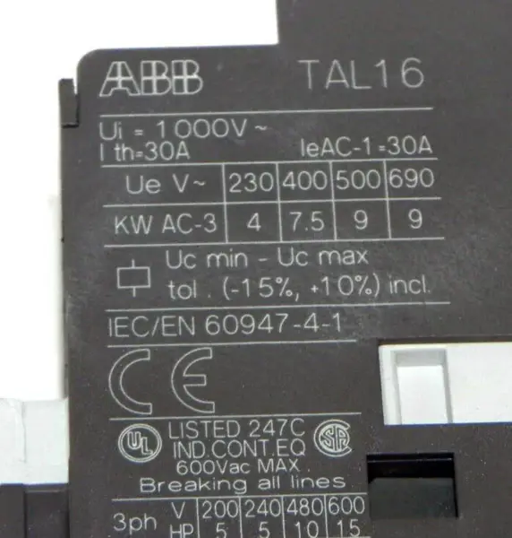 ABB TAL16-30-10