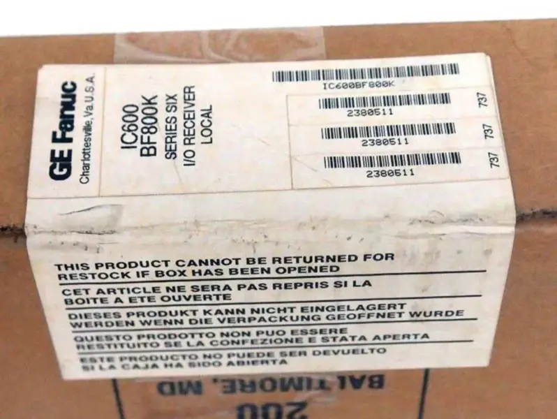 GE FANUC IC600BF800K