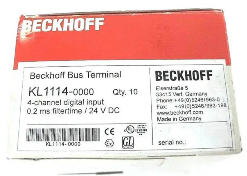 BECKHOFF KL1114-0000