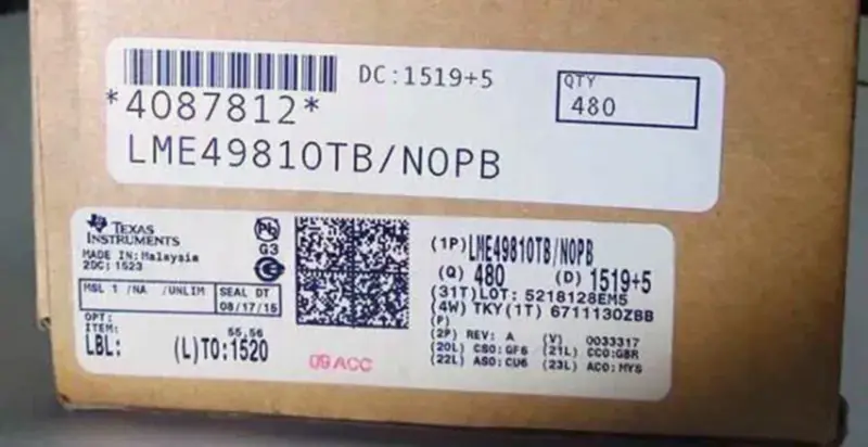 TI LME49810TB