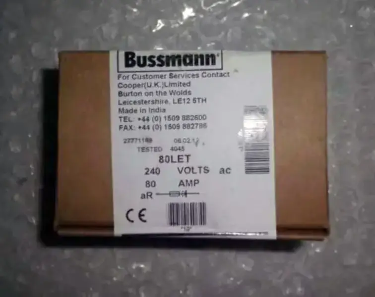 Bussmann 80LET