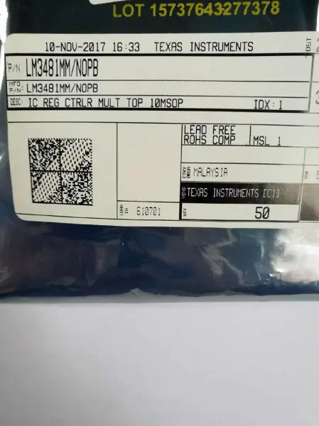 TI LM3481MM