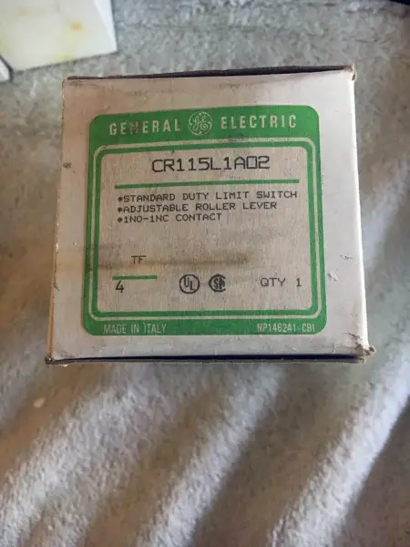 GENERAL ELECTRIC CR115L1A02