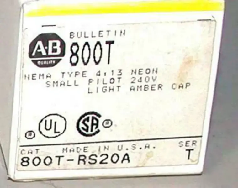 Allen-Bradley 800TRS20A