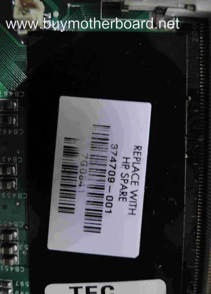 základní deska 374709-001 pro HP pavilion ZD