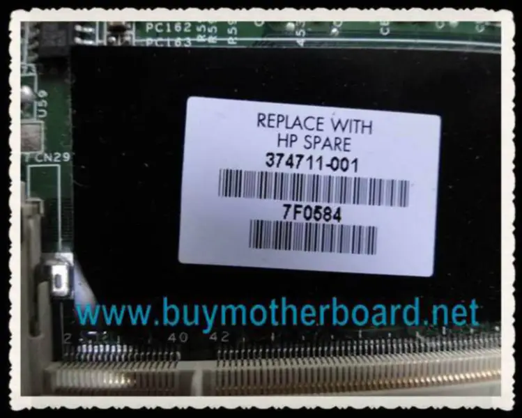 základní deska 374711-001 pro HP pavilion ZD