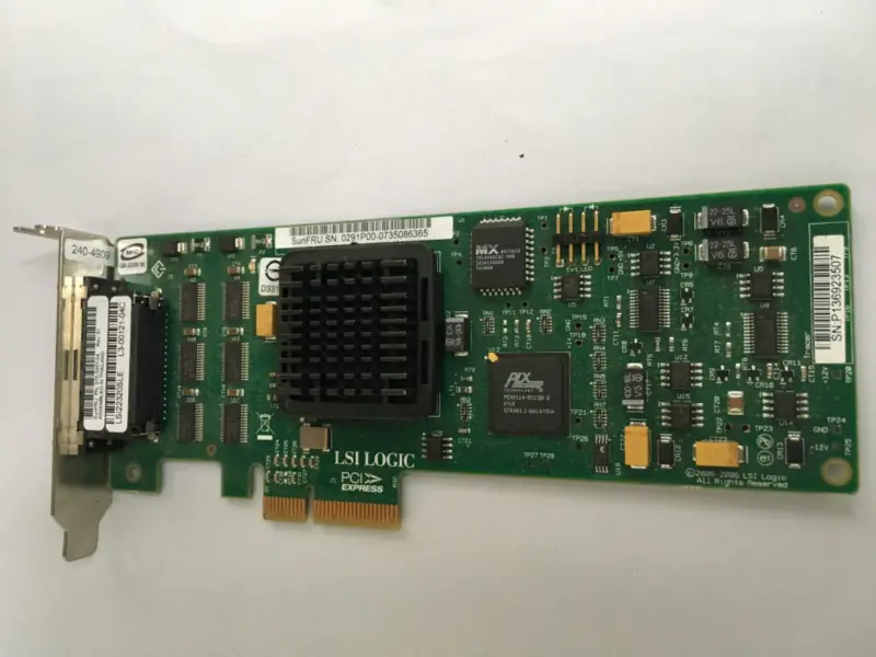 LSI22320SLE SUN SCSI PCI-E FRU/PN : 375-3357-04 Karta