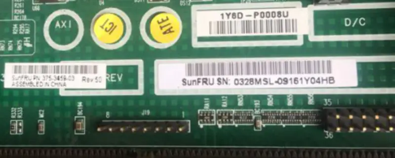 Základní deska serveru Sun V240 375-3467 375-3459