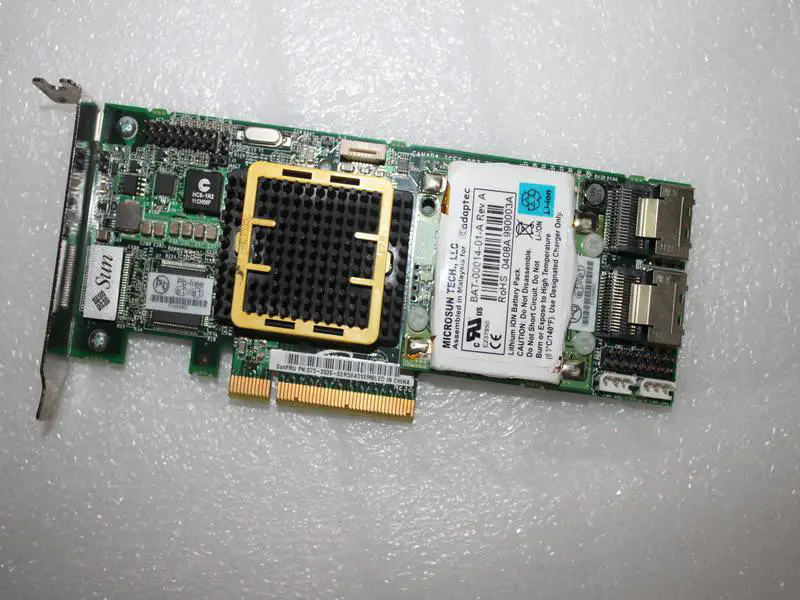 Karta pole RAID SUN 375-3536 PCI-E SAS s baterií