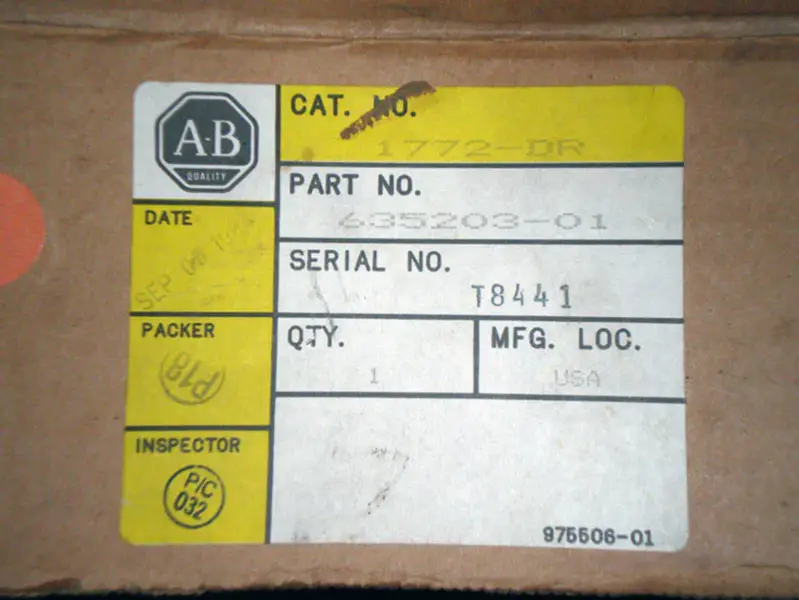 Allen-Bradley 1772-DR